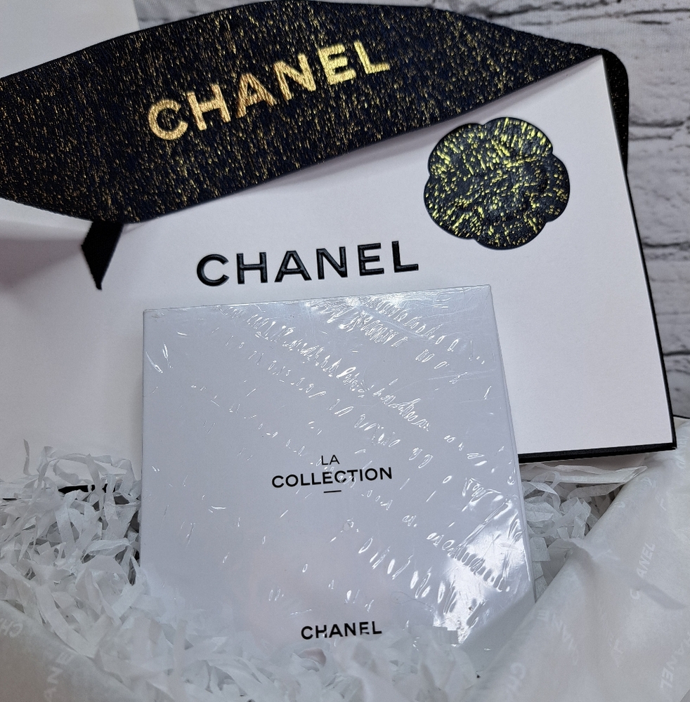 'CHANEL' DOÙBLE LOCK & KEY BOXED GIFT SET w 'CHANEL' GIFT BAG BLACK CAMILĹA ÌÌ - Picture 16 of 16